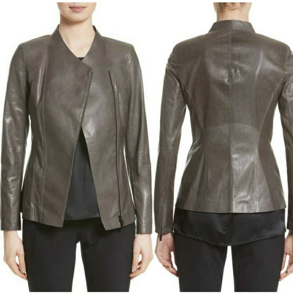 ISO Lafayette 148 Austin Leather Jacket